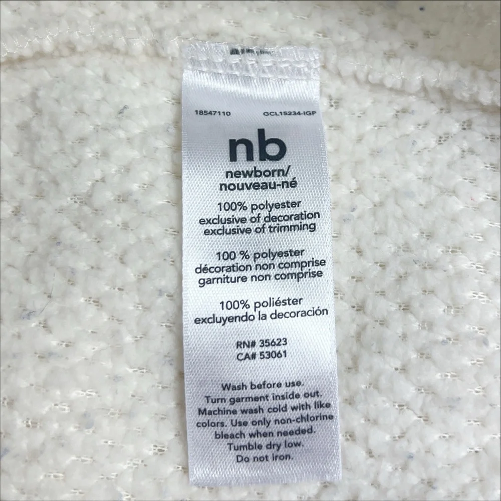 Cozy White Bear Hoodie Vest